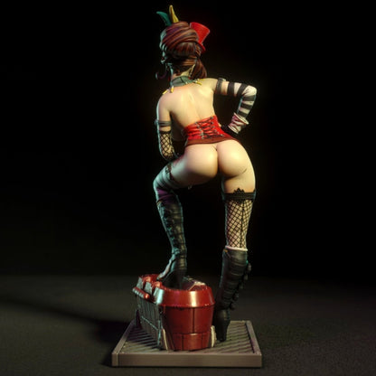 Moxxi NSFW 3d Printed miniature FanArt by Torrida