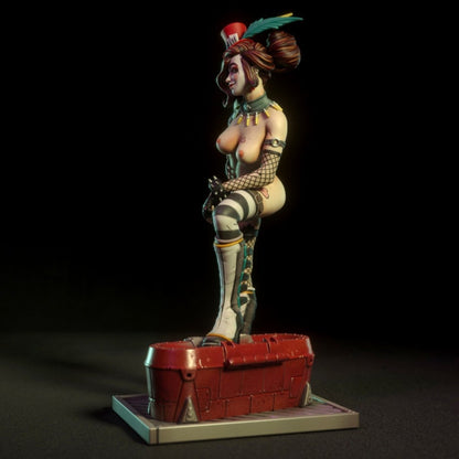 Moxxi NSFW 3d Printed miniature FanArt by Torrida