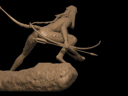 Neytiri NSFW 3D Printed Miniature Fanart