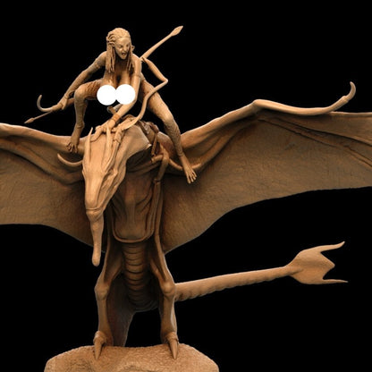 Neytiri NSFW 3D Printed Miniature Fanart