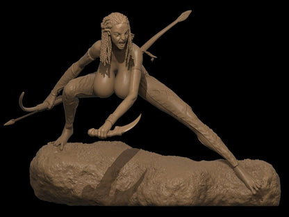 Neytiri NSFW 3D Printed Miniature Fanart