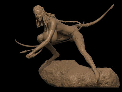 Neytiri NSFW 3D Printed Miniature Fanart