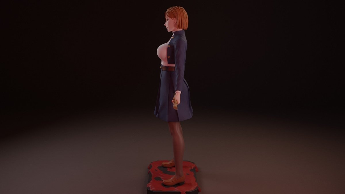 NOBARA NSFW 3D Printed Miniature | Fun Art | Figurine by Uroboros3D