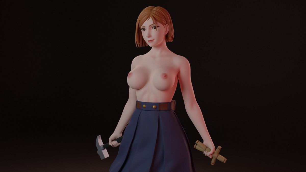 NOBARA NSFW 3D Printed Miniature | Fun Art | Figurine by Uroboros3D