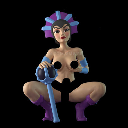 NSFW Evil-Lyn Resin Figurine Unpainted by EmpireFigures