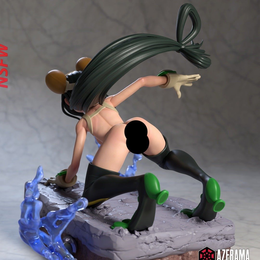 NSFW Froppy 3D printed figure UNPAINTED Resin Anime Model by Azerama