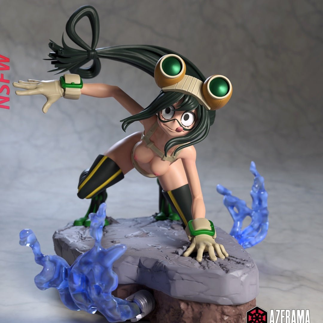 NSFW Froppy 3D printed figure UNPAINTED Resin Anime Model by Azerama