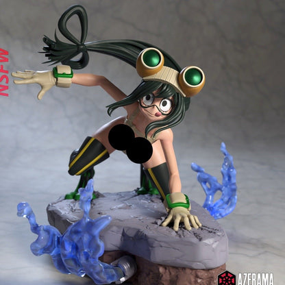 NSFW Froppy 3D printed figure UNPAINTED Resin Anime Model by Azerama