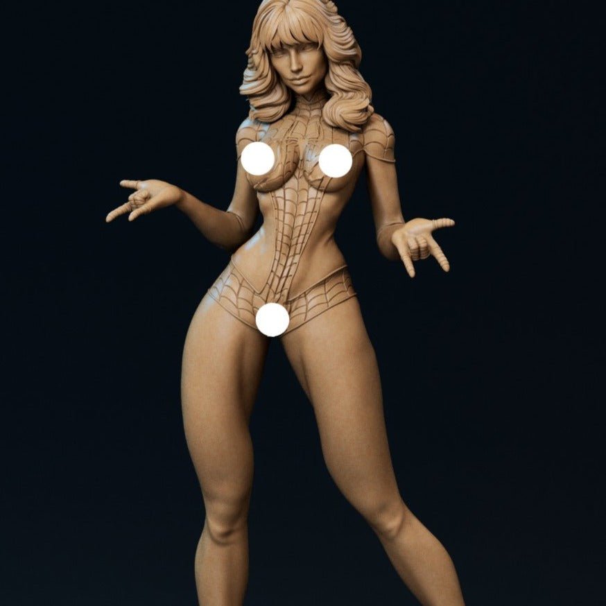 NSFW Mary Jane Resin Figure by ca_3d_art