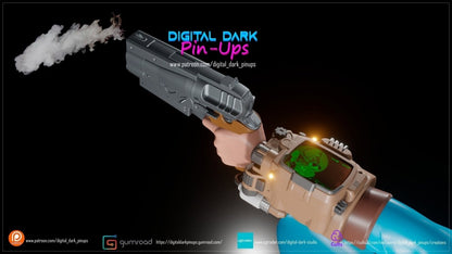 NSFW Resin Kit: Vault Girl Fallout FUTA by Digital Dark Pin-Ups