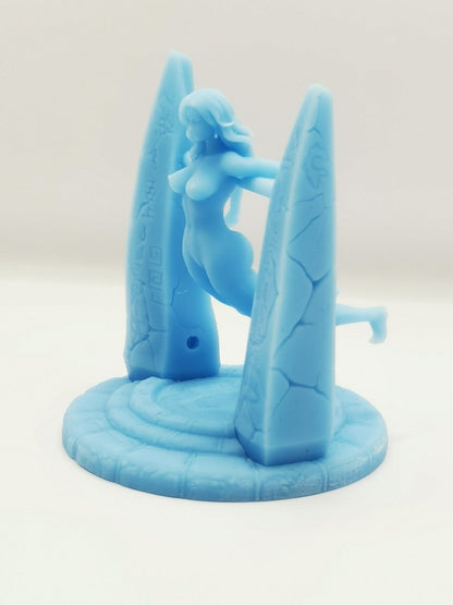 NSFW Resin Miniature Amazon Queen NSFW 3D Printed Fanart Unpainted Miniature