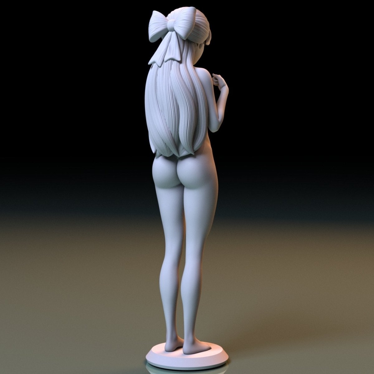 NSFW Resin Miniature Ariel Mermaid NSFW 3D Printed Figurine Fanart Unpainted Miniature