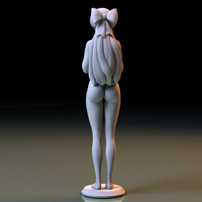 NSFW Resin Miniature Ariel Mermaid NSFW 3D Printed Figurine Fanart Unpainted Miniature