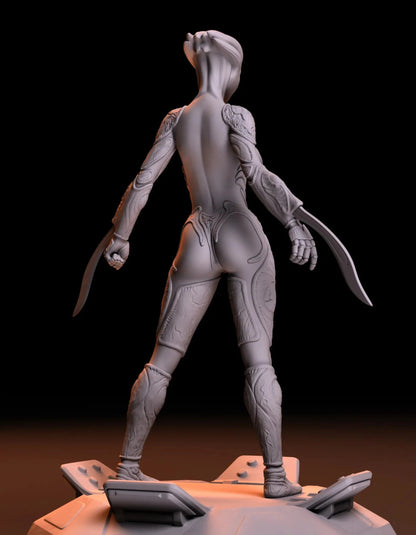 NSFW Resin Miniature Asari Girl