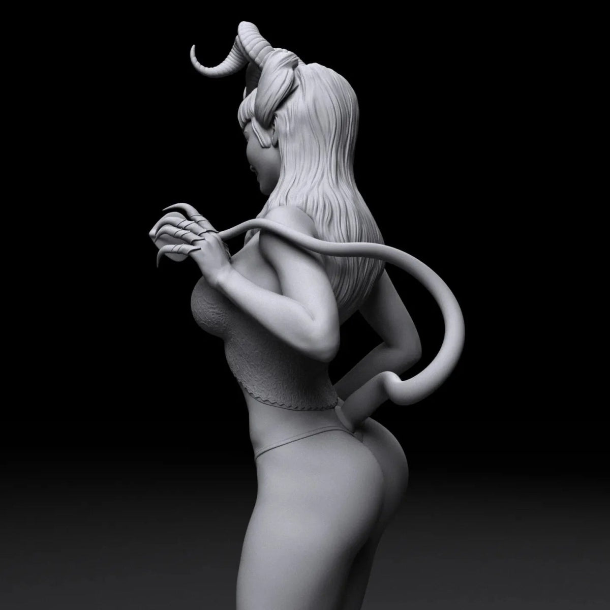 NSFW Resin Miniature Beautiful Succubus 1