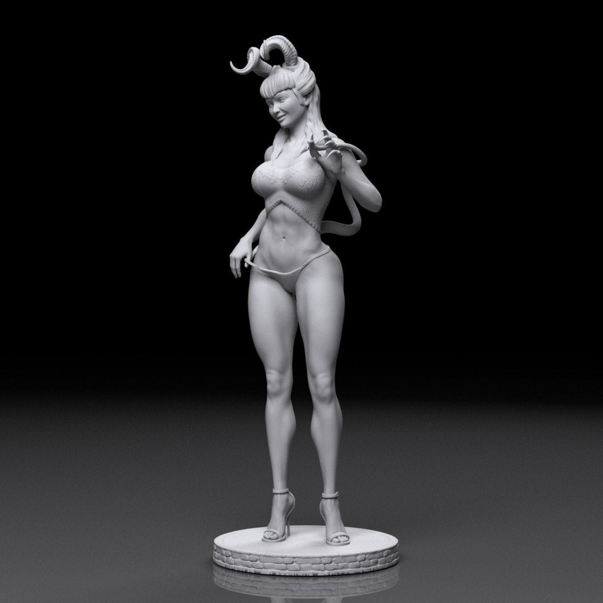 NSFW Resin Miniature Beautiful Succubus 1