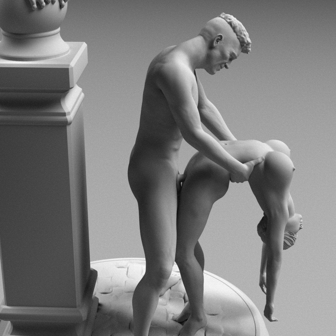 NSFW Resin Miniature Couple darkness 3