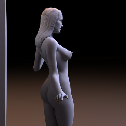 NSFW Resin Miniature Dark Mirror Girl NSFW 3D Printed Fanart Unpainted Miniature