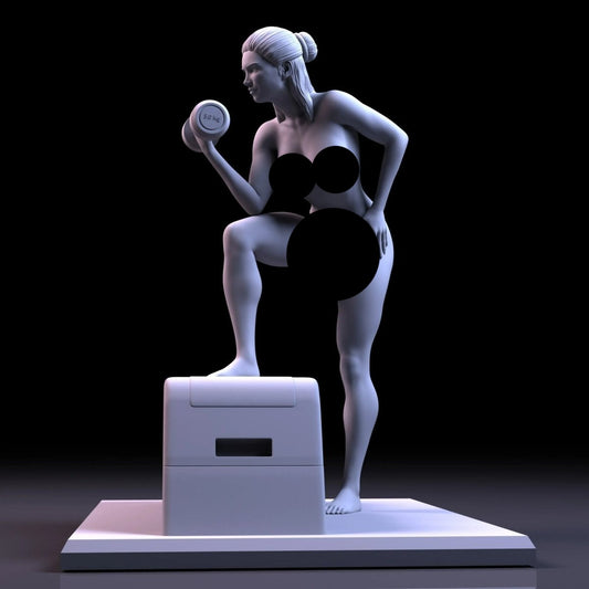 NSFW Resin Miniature Fitness Woman