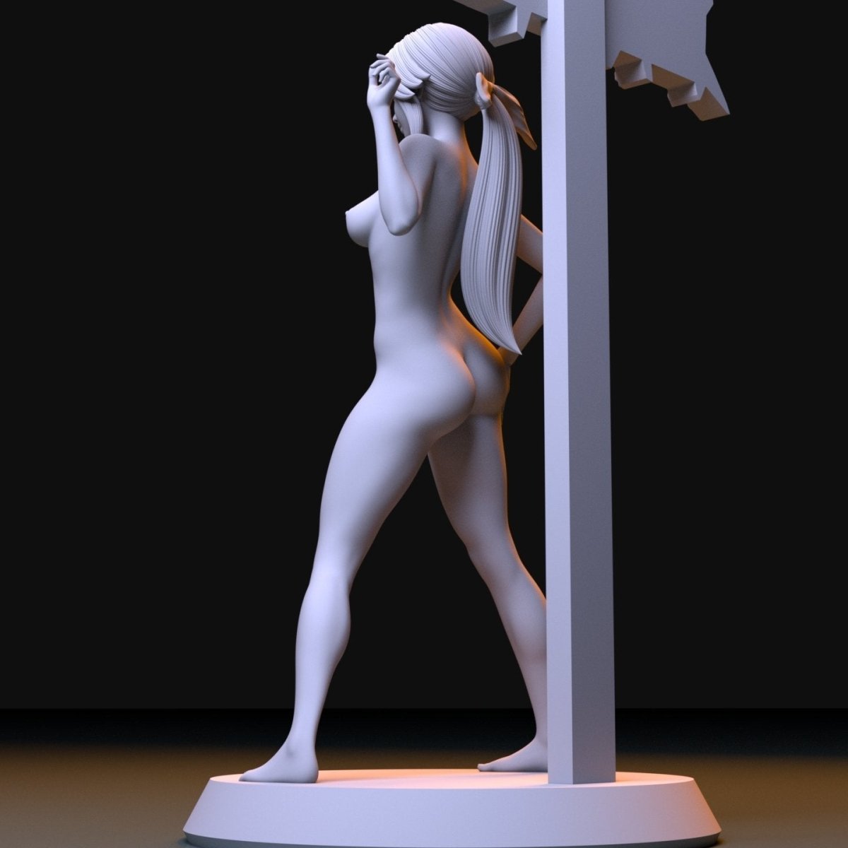 NSFW Resin Miniature Helena NSFW 3D Printed Figurine Fanart Unpainted Miniature Collectibles