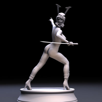 NSFW Resin Miniature JAPANESE SAMURAI GIRL