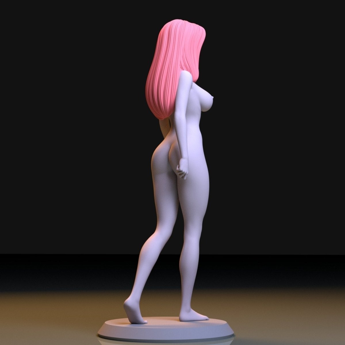 NSFW Resin Miniature Jessica NSFW 3D Printed Figurine Fanart Unpainted Miniature Collectibles