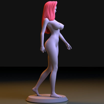 NSFW Resin Miniature Jessica NSFW 3D Printed Figurine Fanart Unpainted Miniature Collectibles