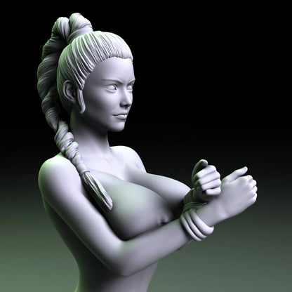 NSFW Resin Miniature Leila Slave