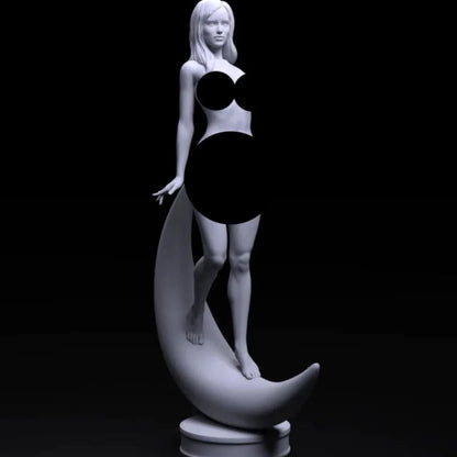NSFW Resin Miniature Moon Girl