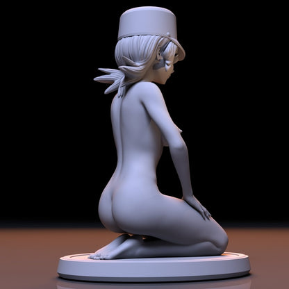 NSFW Resin Miniature Officer Jenny NSFW 3D Printed Miniature Fanart Unpainted Figurine