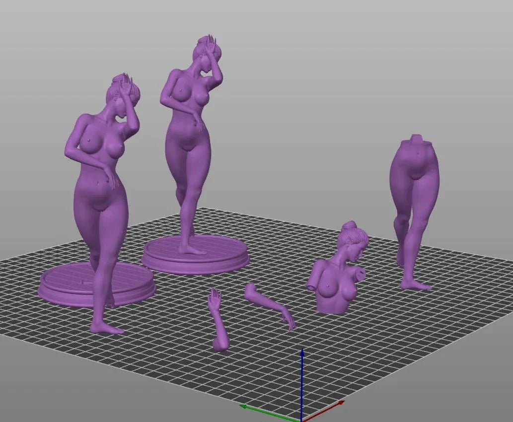 NSFW Resin Miniature Perfect Body