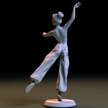 NSFW Resin Miniature Persian dancer NSFW 3D Printed Figurine Fanart Unpainted Miniature