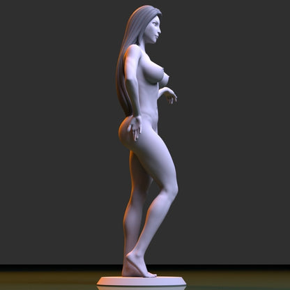 NSFW Resin Miniature Pocahontas NSFW 3D Printed Figurine Fanart Unpainted Miniature Collectibles