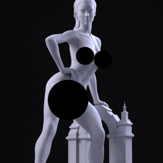 NSFW Resin Miniature Posing Girl