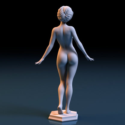 NSFW Resin Miniature Princess Anna 4 NSFW 3D Printed Figurine Fanart Unpainted Miniature