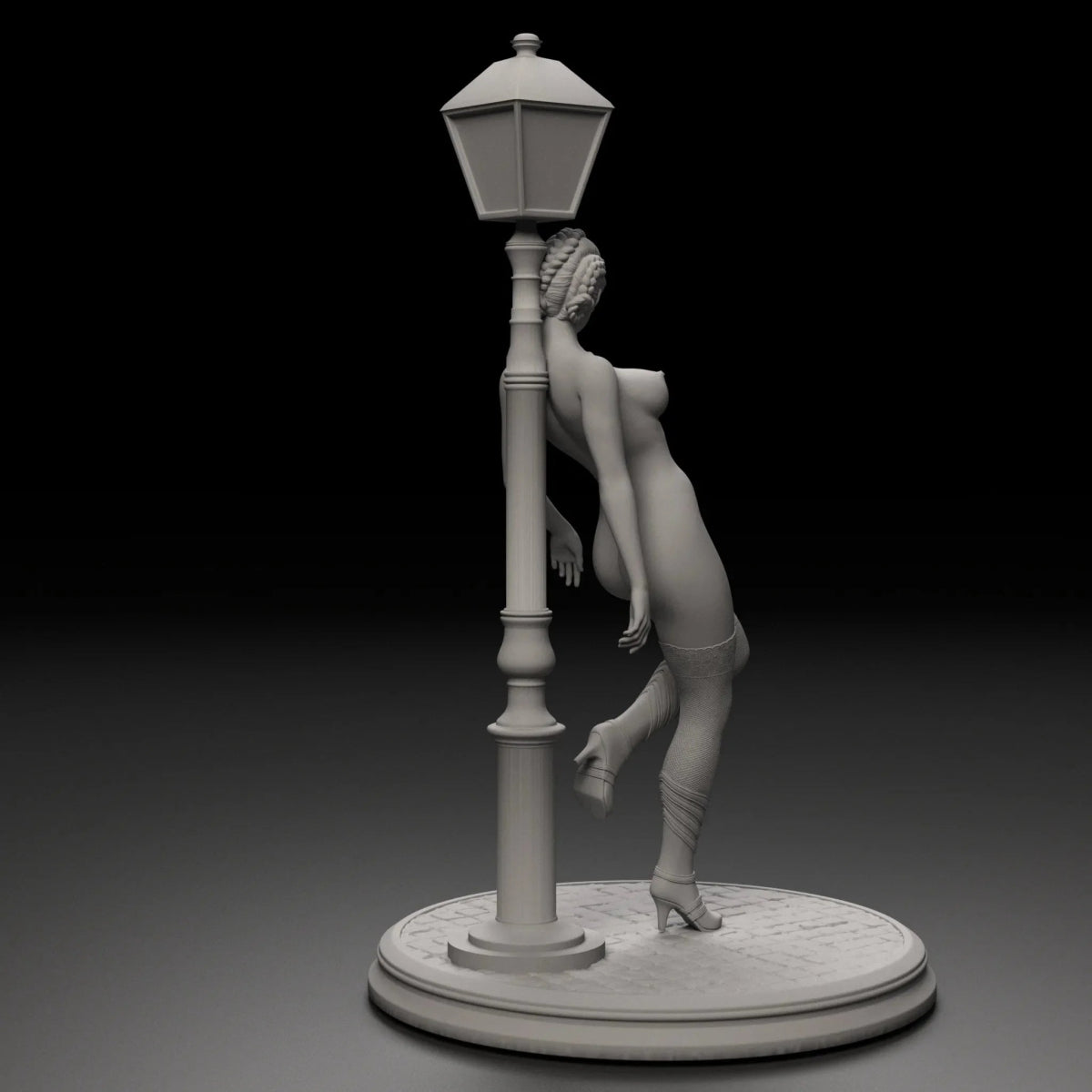 NSFW Resin Miniature Red Light District 5
