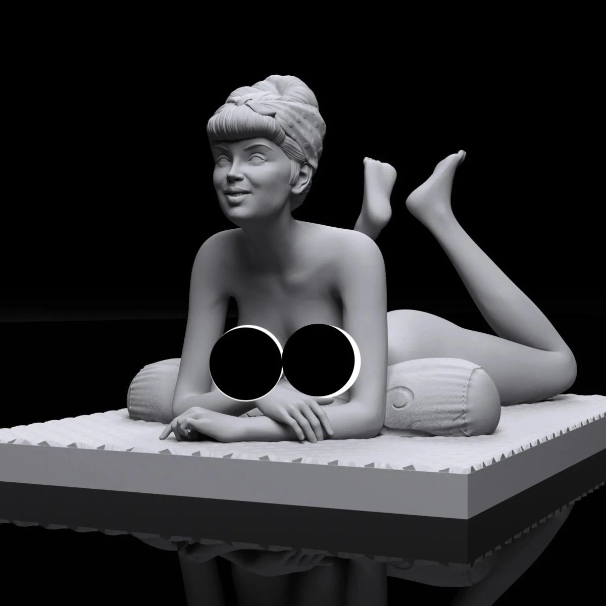 NSFW Resin Miniature Retro Girl