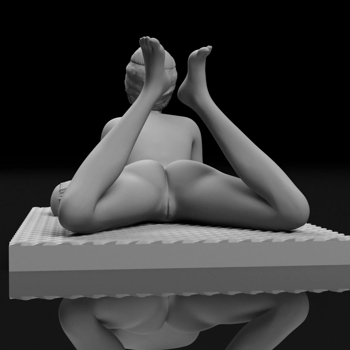 NSFW Resin Miniature Retro Girl