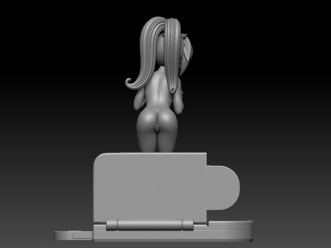 NSFW Resin Miniature Rita NSFW 3D Printed Figurine Fanart Unpainted Miniature