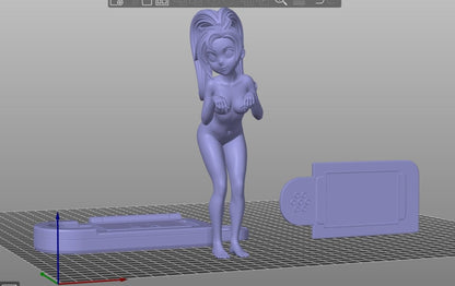 NSFW Resin Miniature Rita NSFW 3D Printed Figurine Fanart Unpainted Miniature