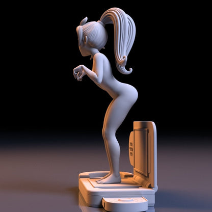 NSFW Resin Miniature Rita NSFW 3D Printed Figurine Fanart Unpainted Miniature