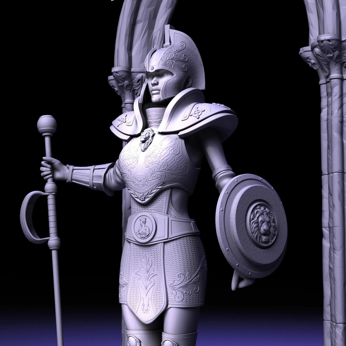 NSFW Resin Miniature Rome Warrior