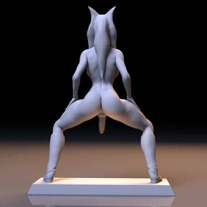 NSFW Resin Miniature Togruta FUTA NSFW 3D Printed Figurine Fanart Unpainted Miniature