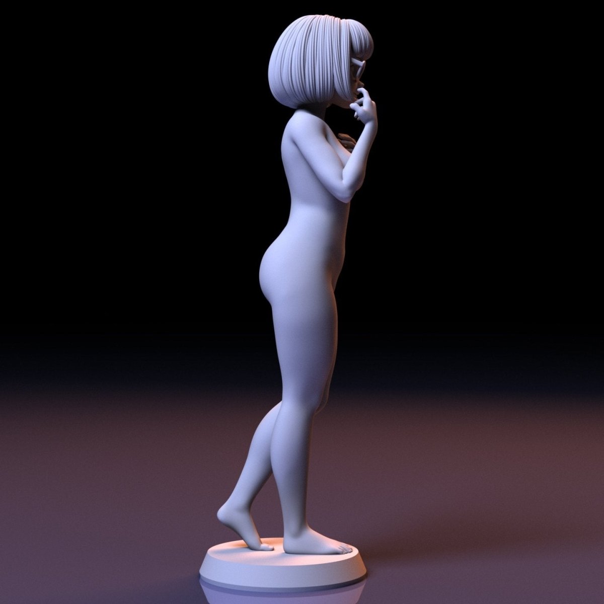 NSFW Resin Miniature Velma NSFW 3D Printed Figurine Fanart Unpainted Miniature Collectibles