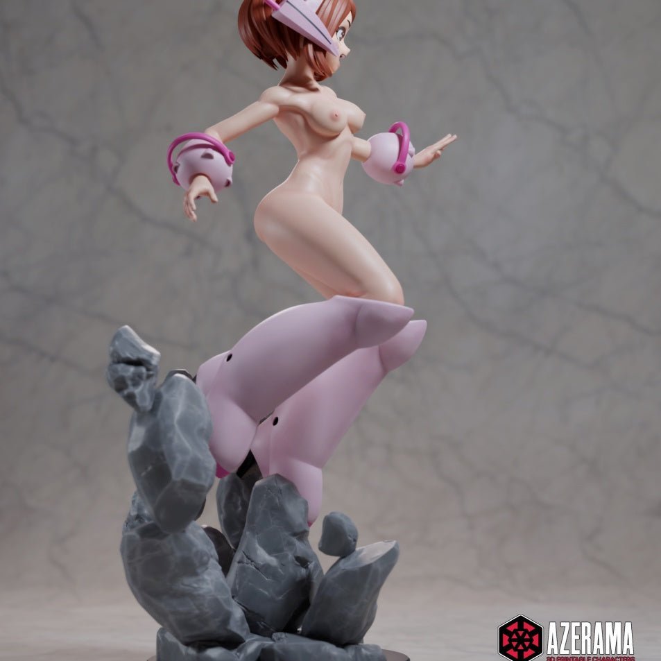 Ochaco Uraraka MATURE Resin Model Kit Miniature DIY by Azerama Scale Models UNPAINTED