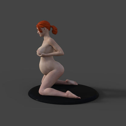 Pregnant Roxy | NSFW 3D Print Figure | Naked | Unpainted by Mister_lo0l