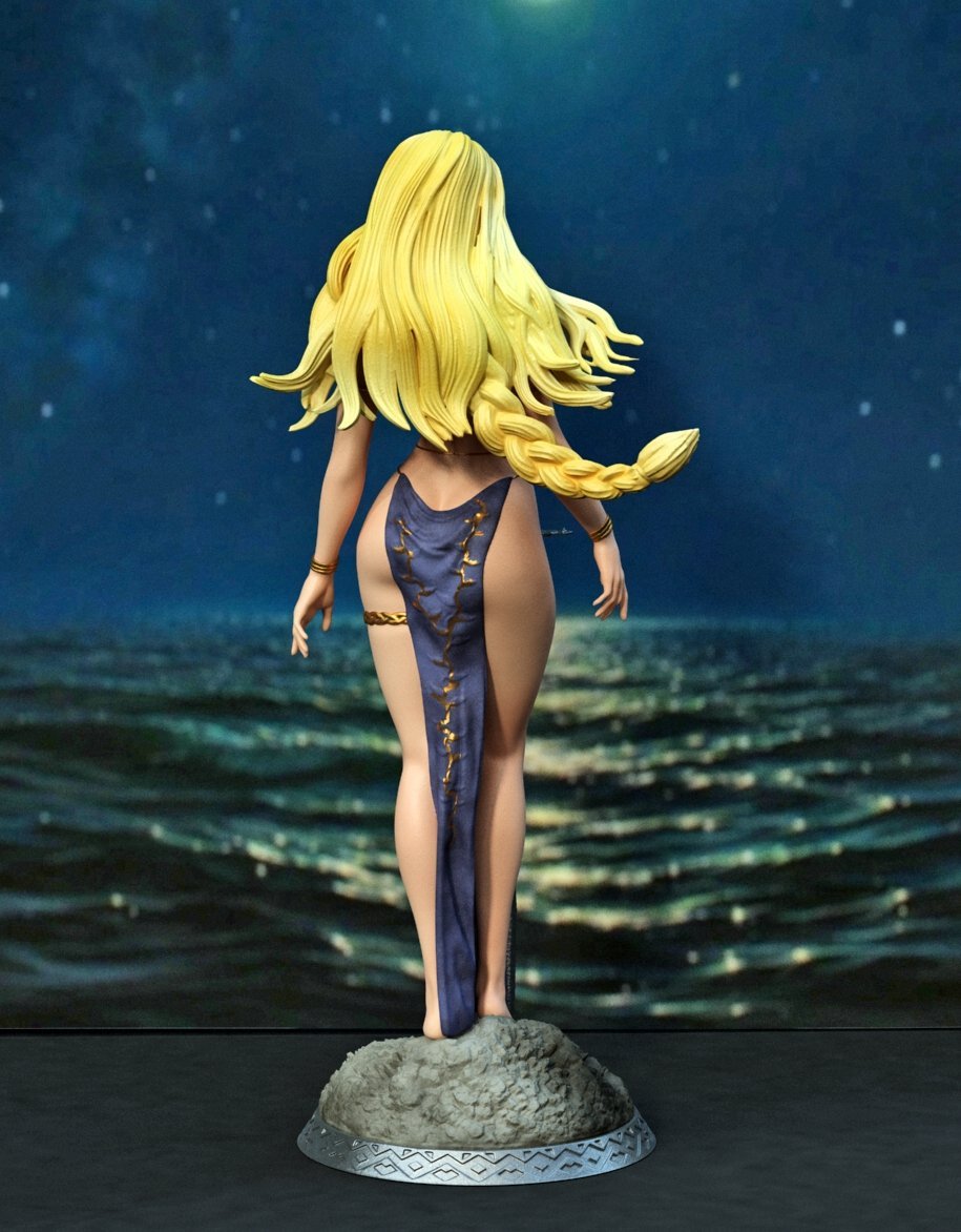 Queen Marika MATURE 3D Printed Miniature FunArt by EXCLUSIVE 3D PRINTS