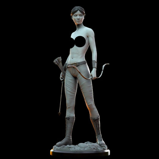 Queen of the Plains TUYA NSFW 3D Printed DioramaMiniature by Ritual Casting