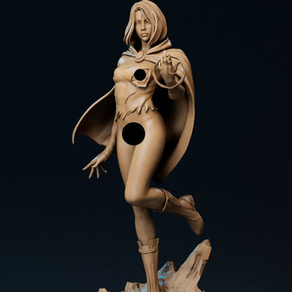 Raven NSFW Resin Figure Naked Unpainted Mniature Nude Garage Kit