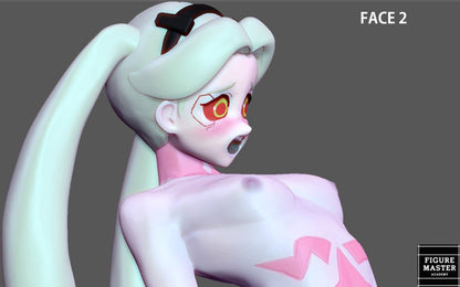 Rebecca 1 NSFW 3D Printed Fanart DIY Garage Kit Unpainted Anime Figurine Waifu Figure